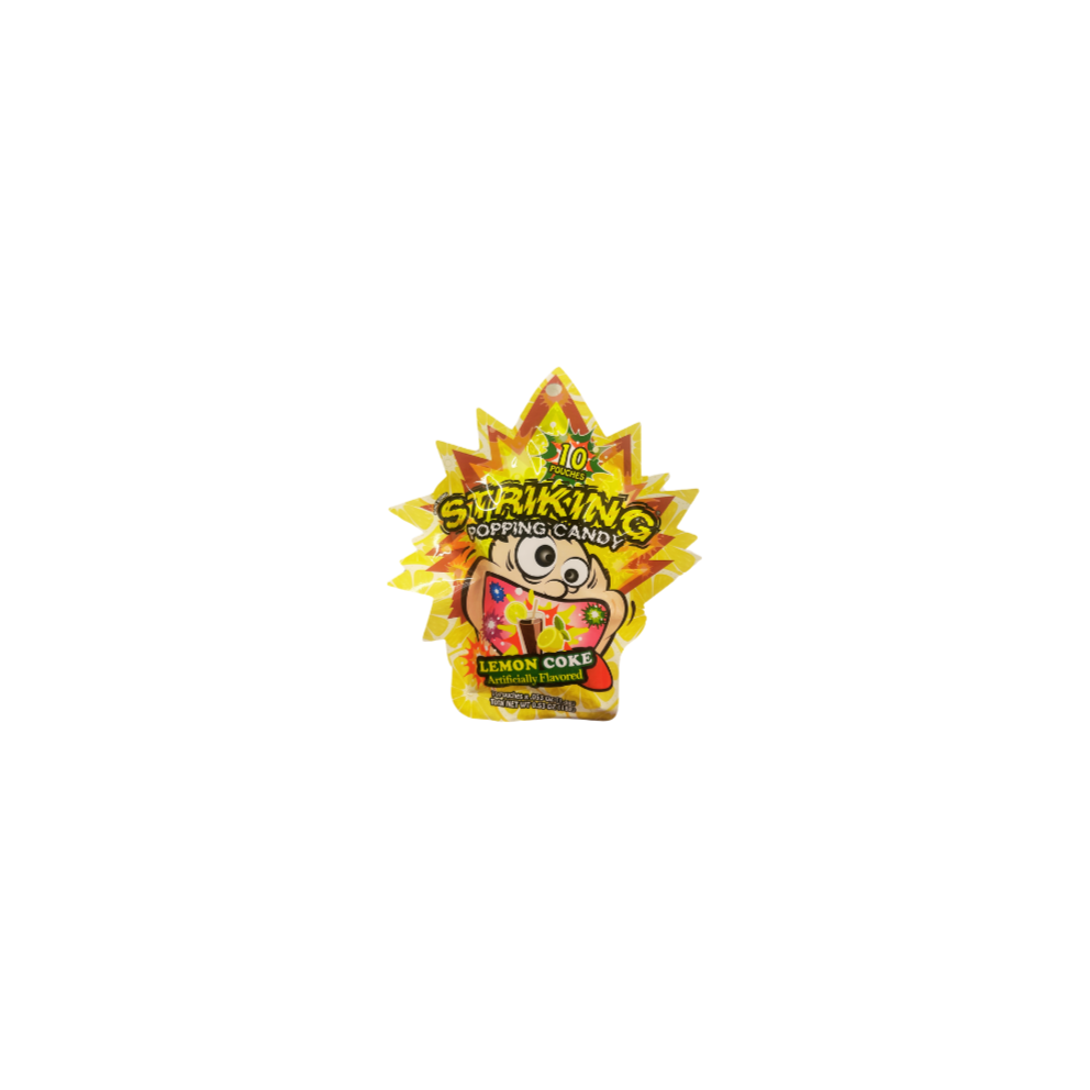 Striking Popping Candy Lemon Coke 15g