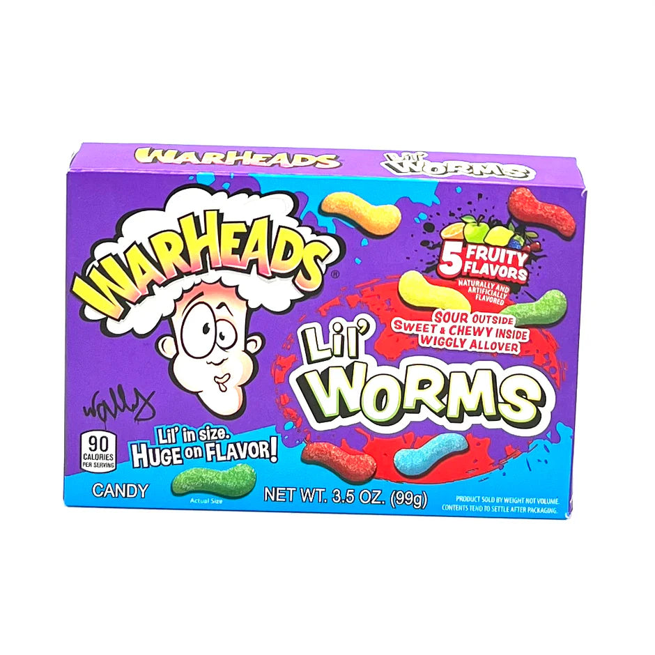 Warheads Lil’ Worms 99g