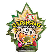 Striking Popping Candy Durian Flavour 15g